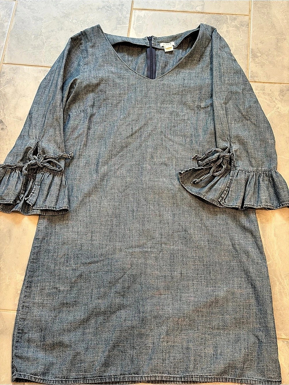 J.Crew Blue Mini Dress Size 4